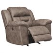 Signature Design by Ashley Stoneland Power Rocker Recliner in Fossil