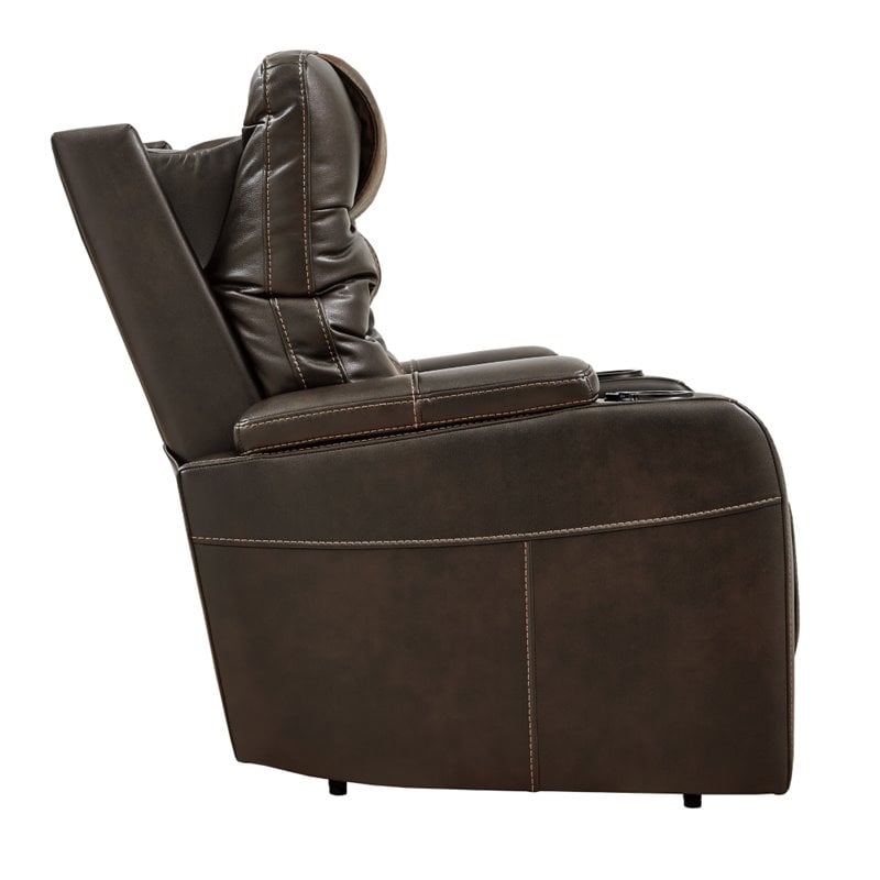 Signature Design by Ashley Composer Power Recliner in Brown - 2150713