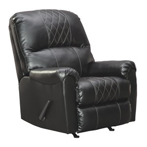 signature design by ashley betrillo rocker recliner in black