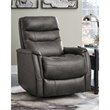 Signature Design by Ashley Riptyme Swivel Glider Recliner in Quarry