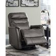 Signature Design by Ashley Riptyme Swivel Glider Recliner in Quarry