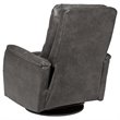 Signature Design by Ashley Riptyme Swivel Glider Recliner in Quarry
