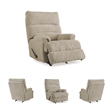 Signature Design by Ashley Man Fort Rocker Recliner in Dusk