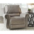 Signature Design by Ashley Olsberg Rocker Recliner in Steel