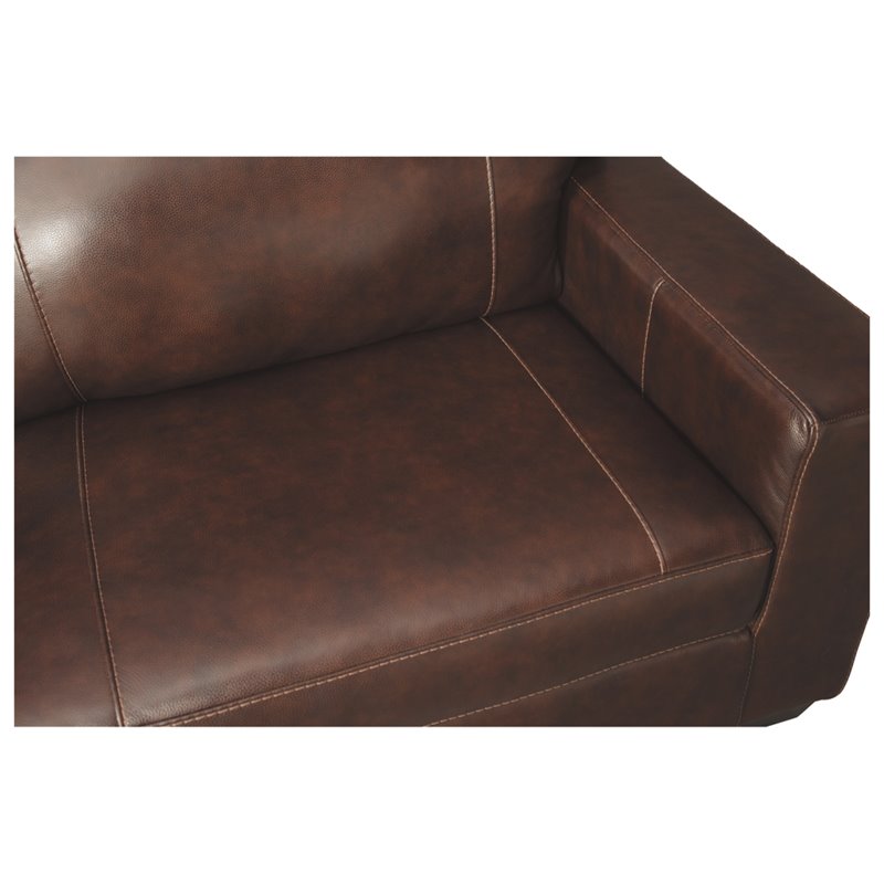Signature Design by Ashley Morelos Leather Queen Sleeper Sofa in