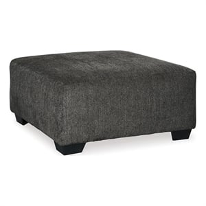 Signature Design by Ashley Ballinasloe Oversized Accent Ottoman in Platinum