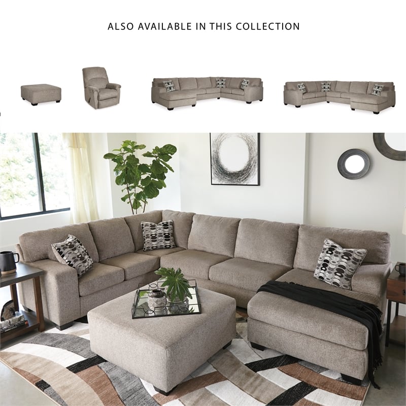 Signature Design by Ashley Ballinasloe Rocker Recliner in Platinum