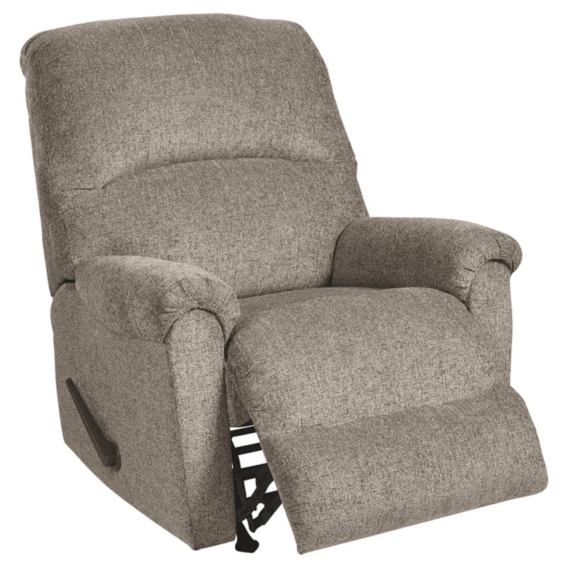 Signature Design by Ashley Ballinasloe Rocker Recliner in Platinum