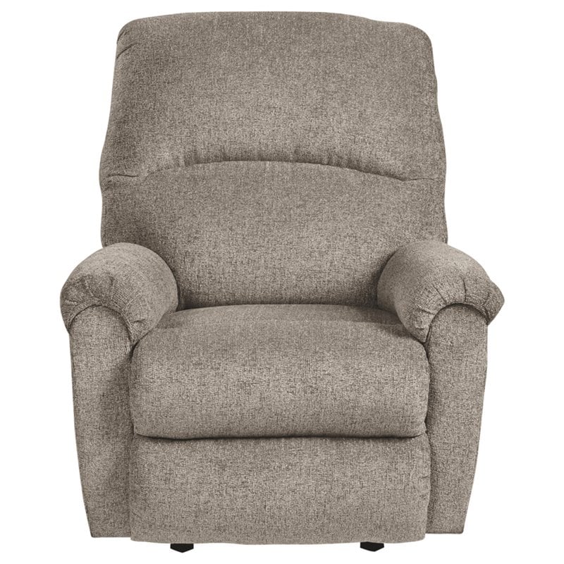 Signature Design by Ashley Ballinasloe Rocker Recliner in Platinum