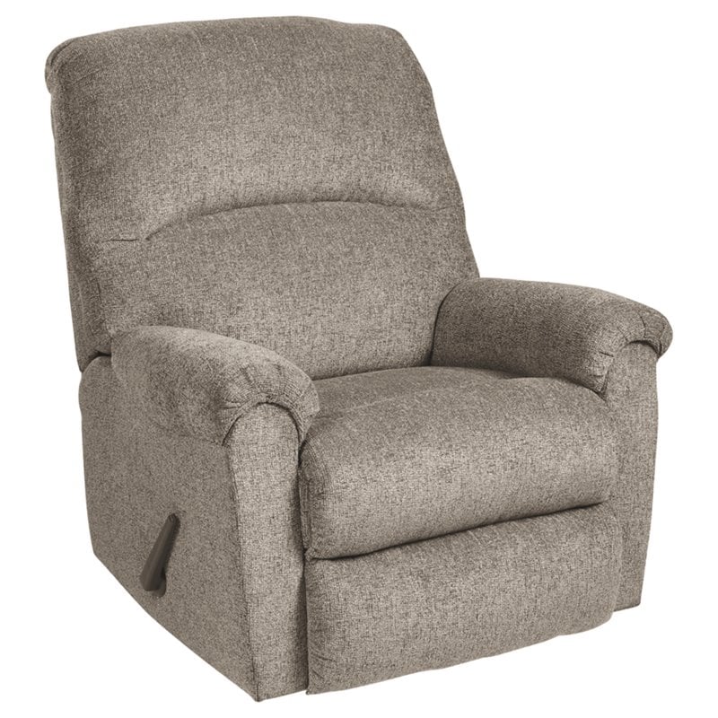 Signature Design by Ashley Ballinasloe Rocker Recliner in Platinum