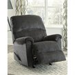 Signature Design by Ashley Ballinasloe Rocker Recliner in Smoke