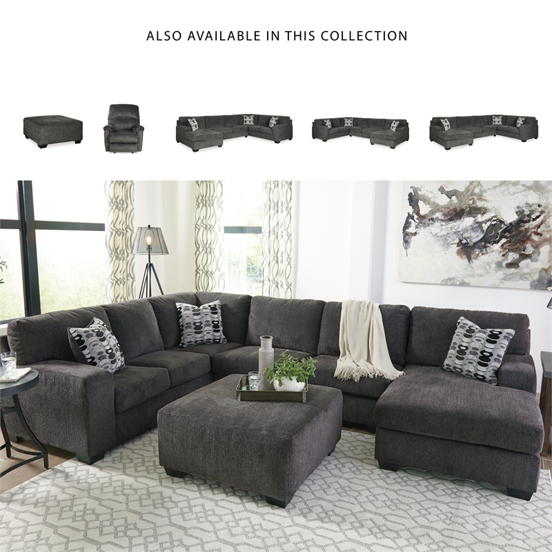 Signature Design by Ashley Ballinasloe Rocker Recliner in Smoke