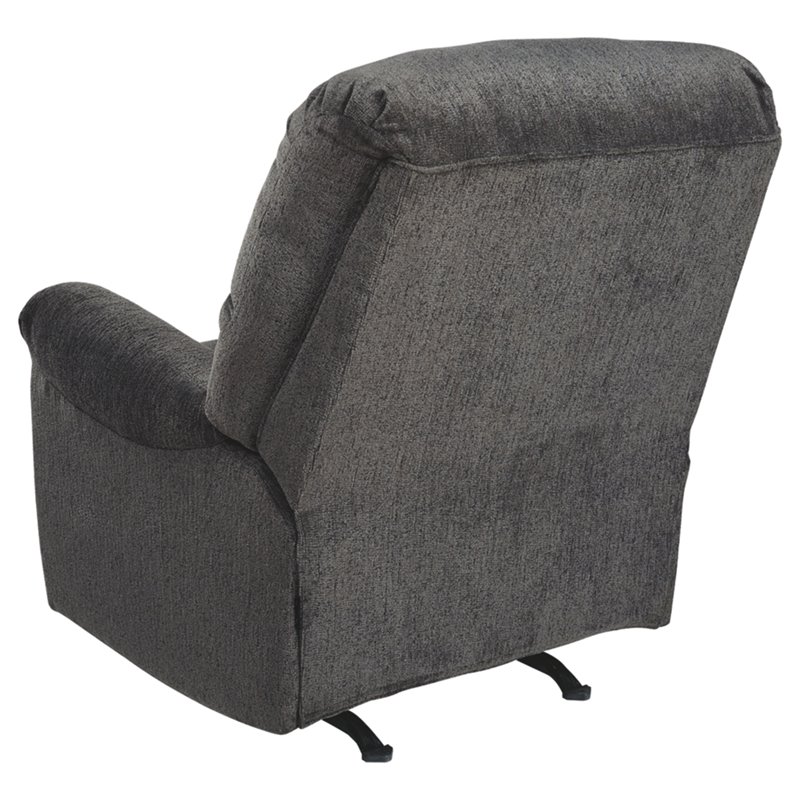 Signature Design by Ashley Ballinasloe Rocker Recliner in Smoke
