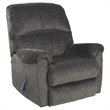 Signature Design by Ashley Ballinasloe Rocker Recliner in Smoke