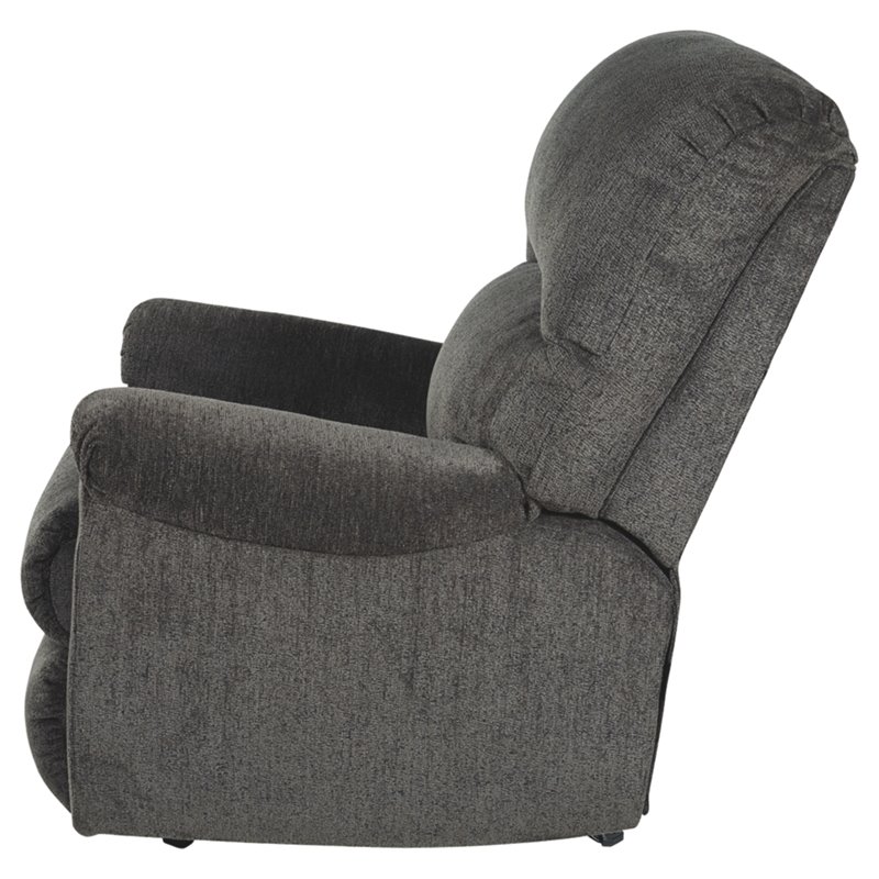 Signature Design by Ashley Ballinasloe Rocker Recliner in Smoke