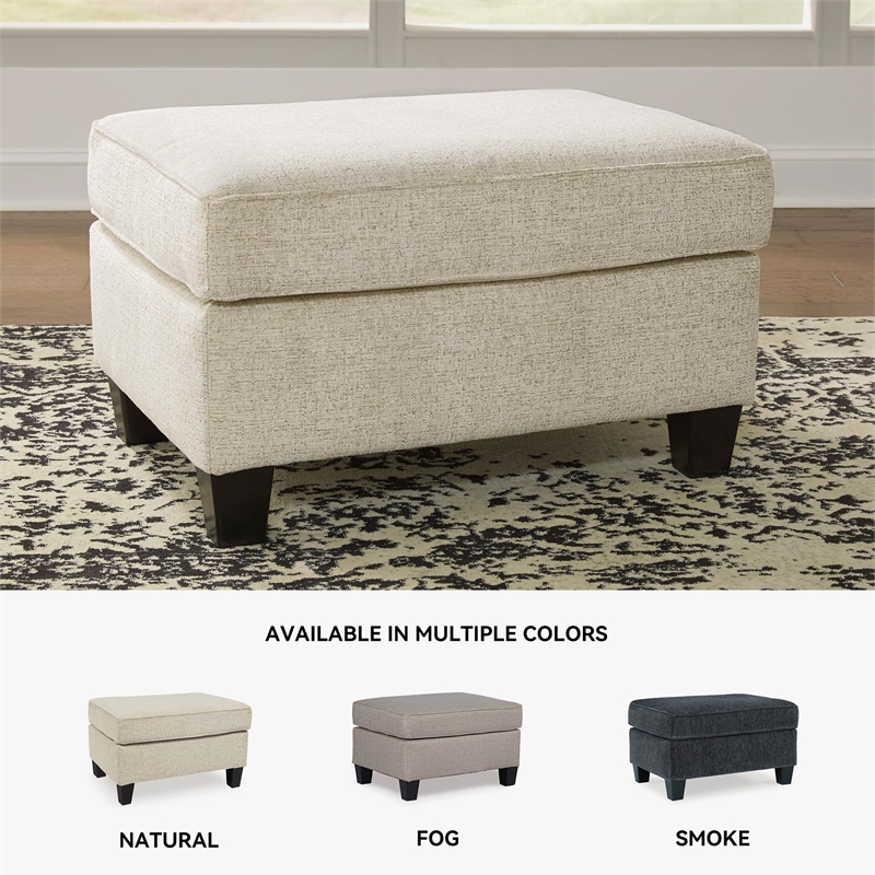 Signature Design by Ashley Abinger Ottoman in Natural