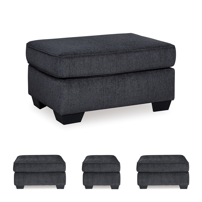 Signature Design by Ashley Altari Ottoman in Charcoal