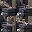 Signature Design by Ashley Altari Ottoman in Charcoal