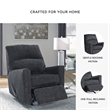 Signature Design by Ashley Altari Rocker Recliner in Slate