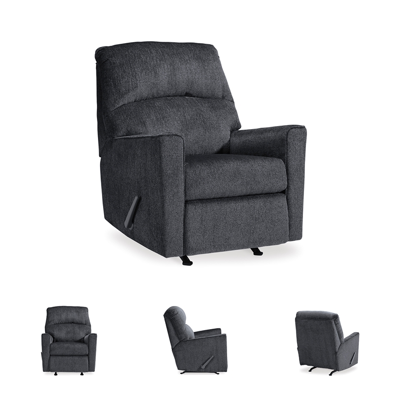 Signature Design by Ashley Altari Rocker Recliner in Slate