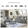 Signature Design by Ashley Altari Ottoman in Alloy