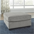 Signature Design by Ashley Altari Ottoman in Alloy