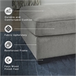 Signature Design by Ashley Altari Ottoman in Alloy