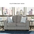 Signature Design by Ashley Altari Loveseat in Alloy