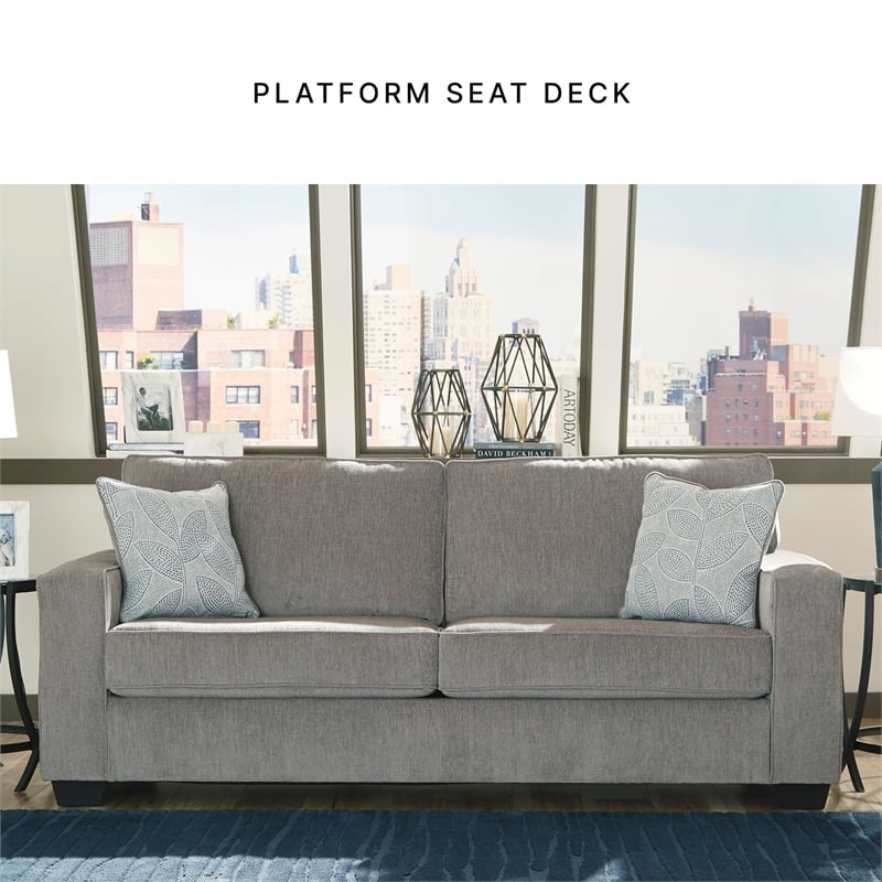 Signature Design by Ashley Altari Sofa in Alloy