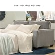 Signature Design by Ashley Altari Queen Sleeper Sofa in Alloy