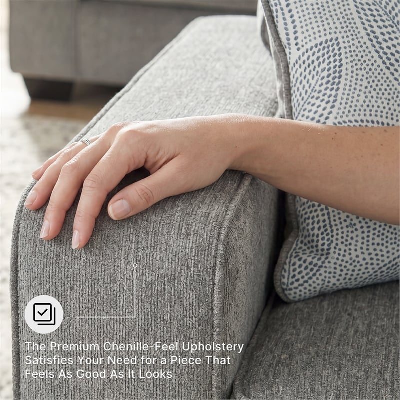Signature Design by Ashley Altari Queen Sleeper Sofa in Alloy