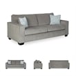 Signature Design by Ashley Altari Queen Sleeper Sofa in Alloy