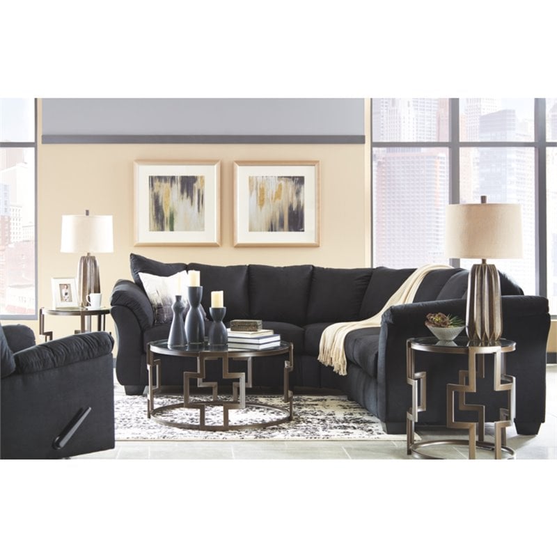 Signature Design by Ashley Darcy Rocker Recliner in Black