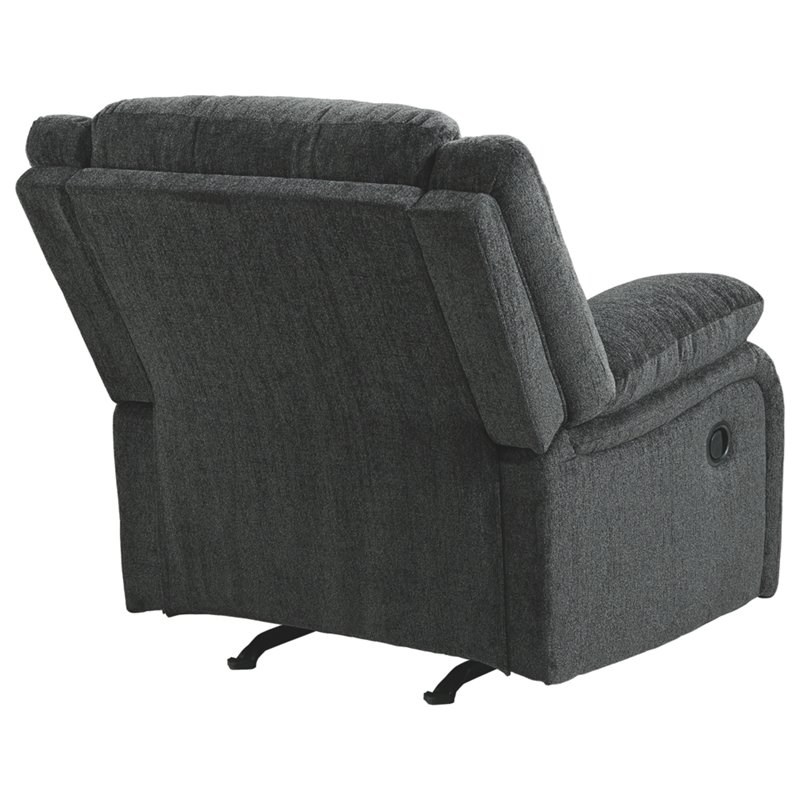 Signature Design by Ashley Draycoll Rocker Recliner in Slate