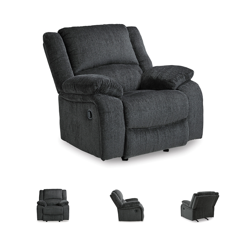 Signature Design by Ashley Draycoll Rocker Recliner in Slate