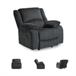 Signature Design by Ashley Draycoll Rocker Recliner in Slate