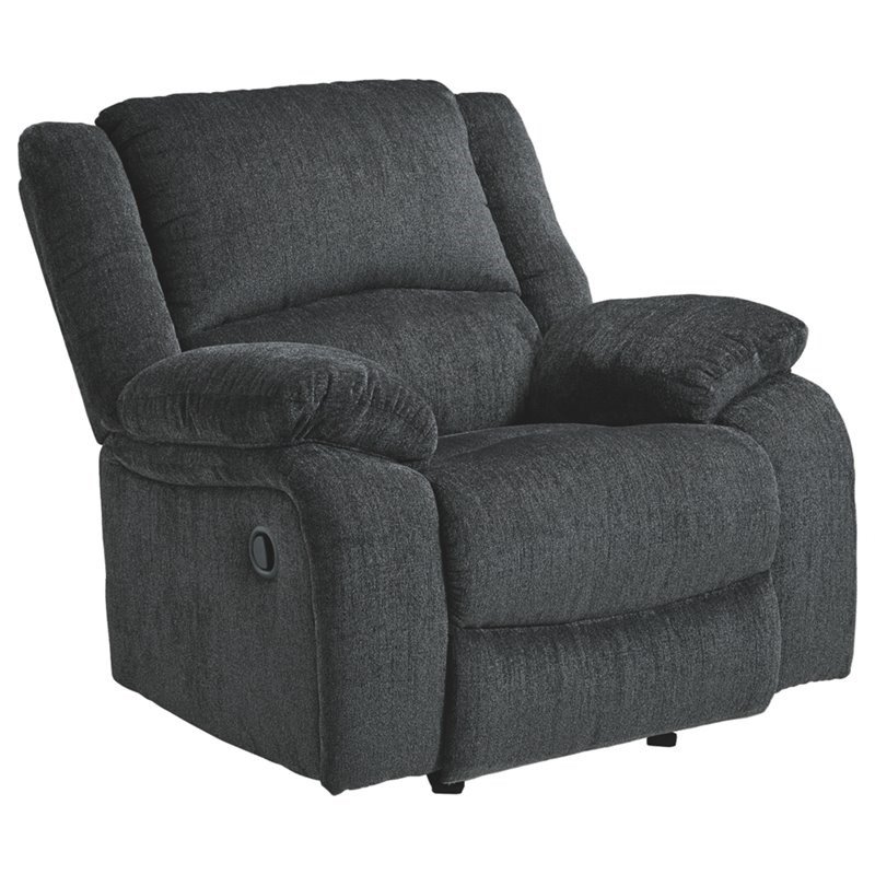 Signature Design by Ashley Draycoll Rocker Recliner in Slate