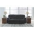 Signature Design by Ashley Draycoll Power Reclining Sofa in Slate