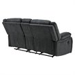 Signature Design by Ashley Draycoll Power Reclining Loveseat in Slate