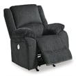 Signature Design by Ashley Draycoll Power Rocker Recliner in Slate