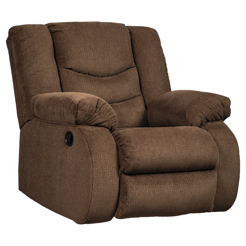 Signature Design by Ashley Tulen Rocker Recliner in Chocolate