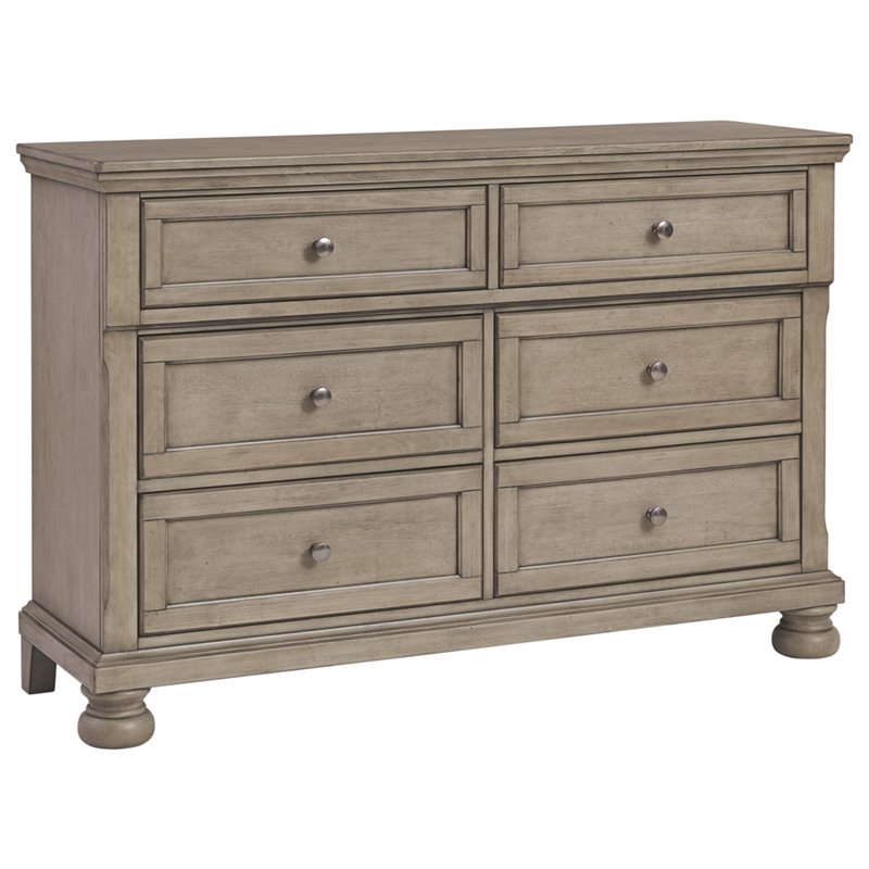 Signature Design By Ashley Lettner 6 Drawer Youth Dresser In Light Gray Cymax Business