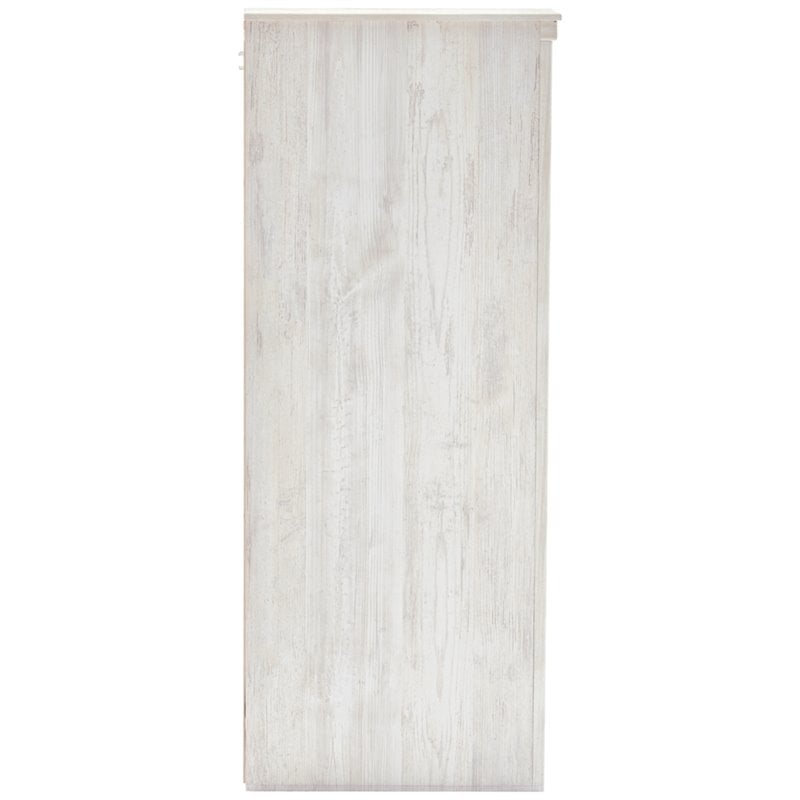 Signature Design by Ashley Paxberry 6 Drawer Dresser in Whitewash