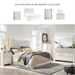 Signature Design by Ashley Paxberry 6 Drawer Dresser in Whitewash