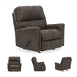 Signature Design by Ashley Navi Rocker Recliner in Smoke
