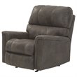 Signature Design by Ashley Navi Rocker Recliner in Smoke