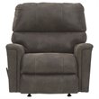 Signature Design by Ashley Navi Rocker Recliner in Smoke