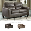 Signature Design by Ashley Navi Loveseat in Smoke