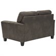 Signature Design by Ashley Navi Loveseat in Smoke