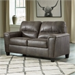 Signature Design by Ashley Navi Loveseat in Smoke